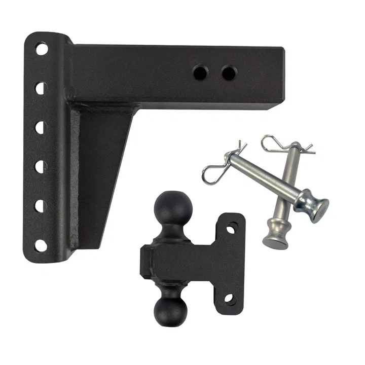 HD306 – BULLETPROOF Trailer Hitch Ball Mount, For 3 Inch Receiver Lockable (Lock Sold Separate) 22000 Pound Gross Tra...